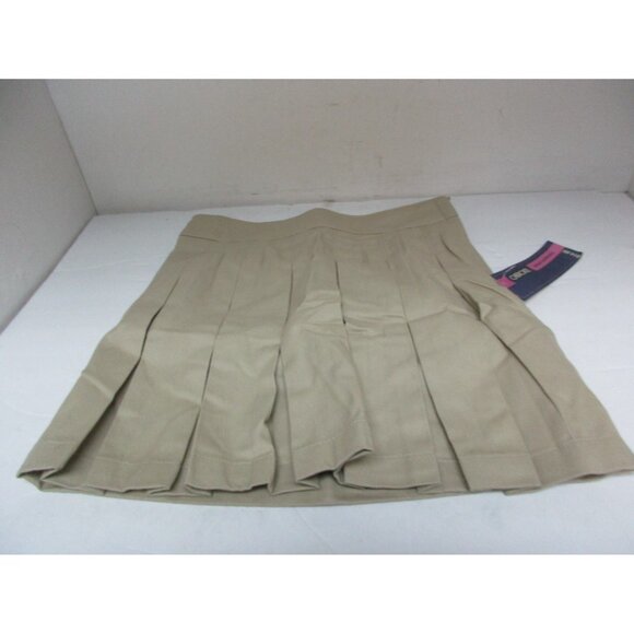 Girl's Cherokee Pleated Scooter Skirt Size 6X Khaki New !!! - Picture 1 of 3